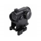 Прицел коллиматорный Micro T-1 Red Dot (Black) высокая планка [A.C.M.]